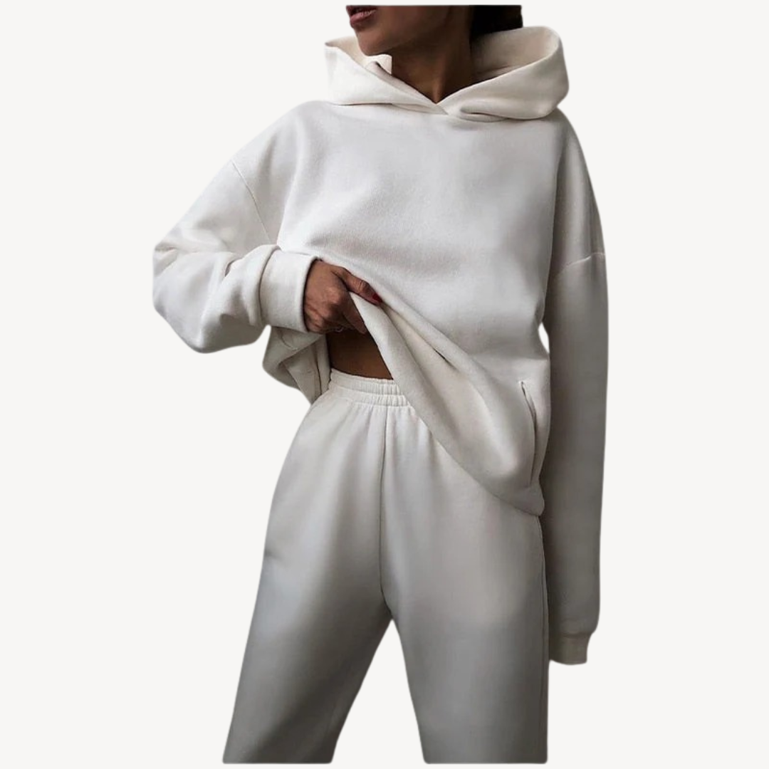 Two-Piece Hoodie and Jogger Set for Women | Loravelle