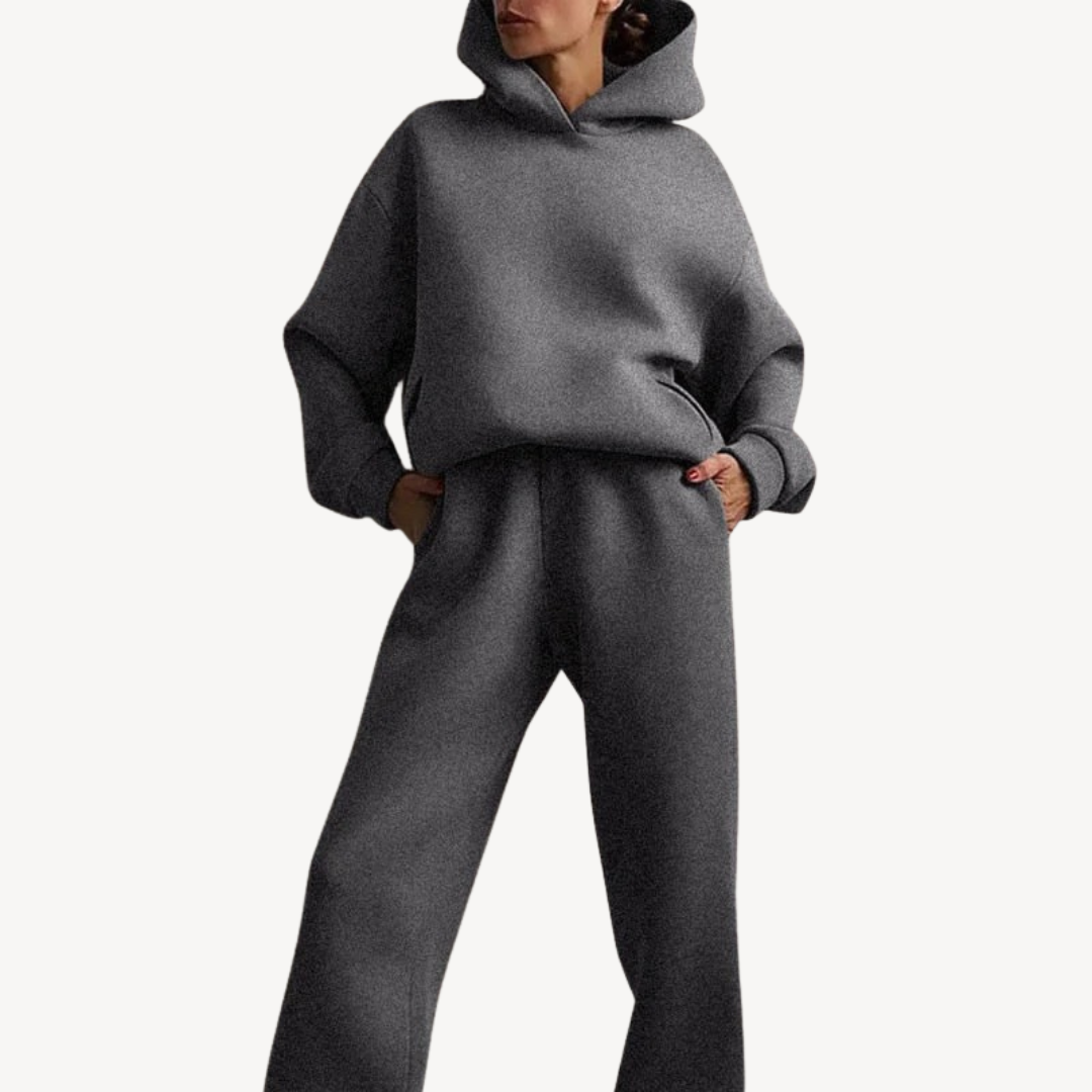 Two-Piece Hoodie and Jogger Set for Women | Loravelle