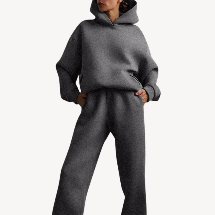 Two-Piece Hoodie and Jogger Set for Women | Loravelle