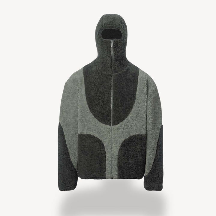 Loravelle | Men's Fleece Zip-Up Hoodie – Sherpa Jacket