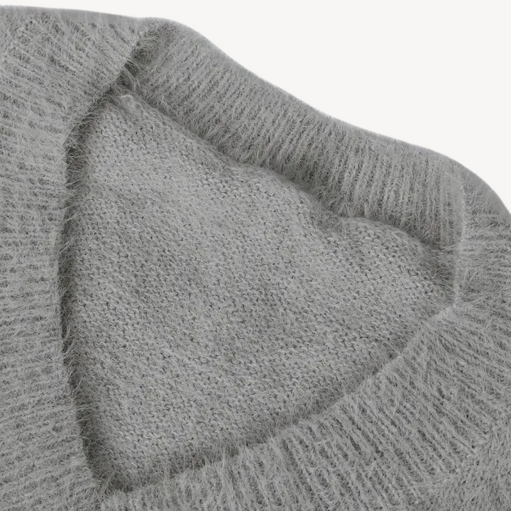 Pearl Detail V-Neck Sweater for Women | Loravelle