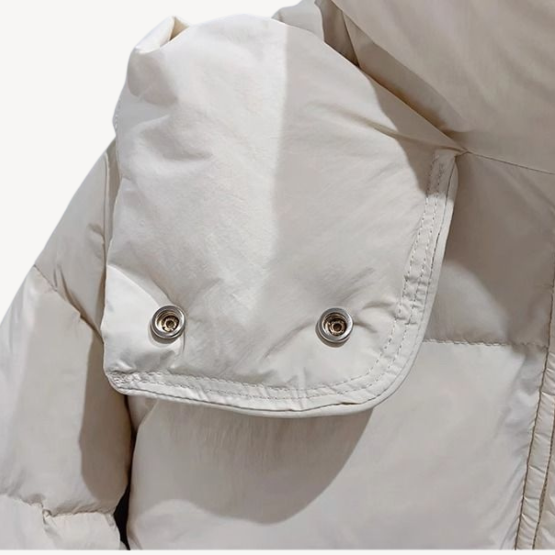 Puffer Jacket with Hood for Women | Loravelle