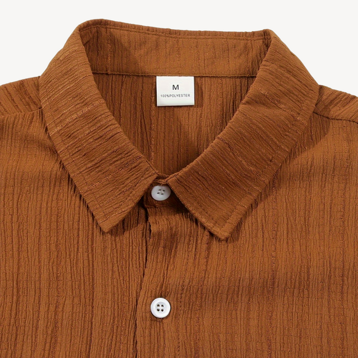 Men's Linen Blend Shirt & Pants Set | Loravelle
