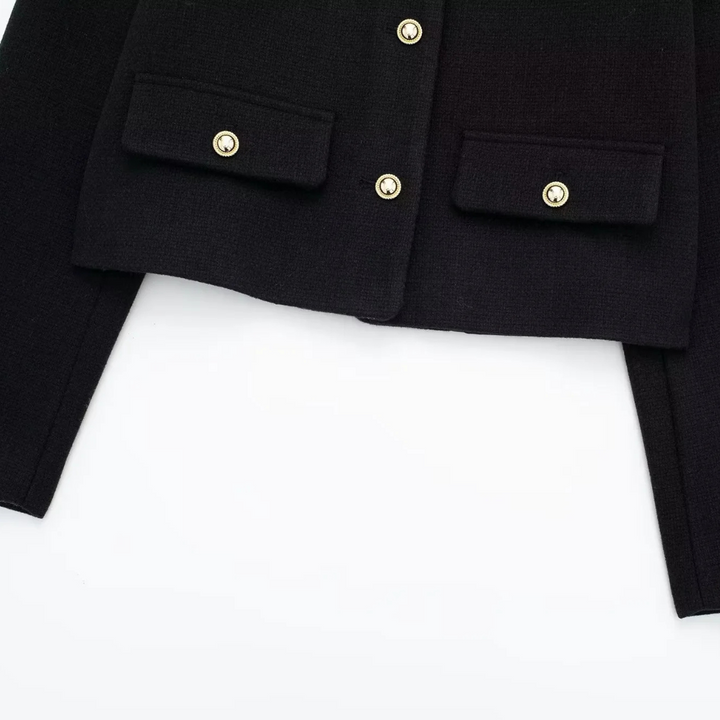 Loravelle | Tailored Pocket Button-Up Jacket