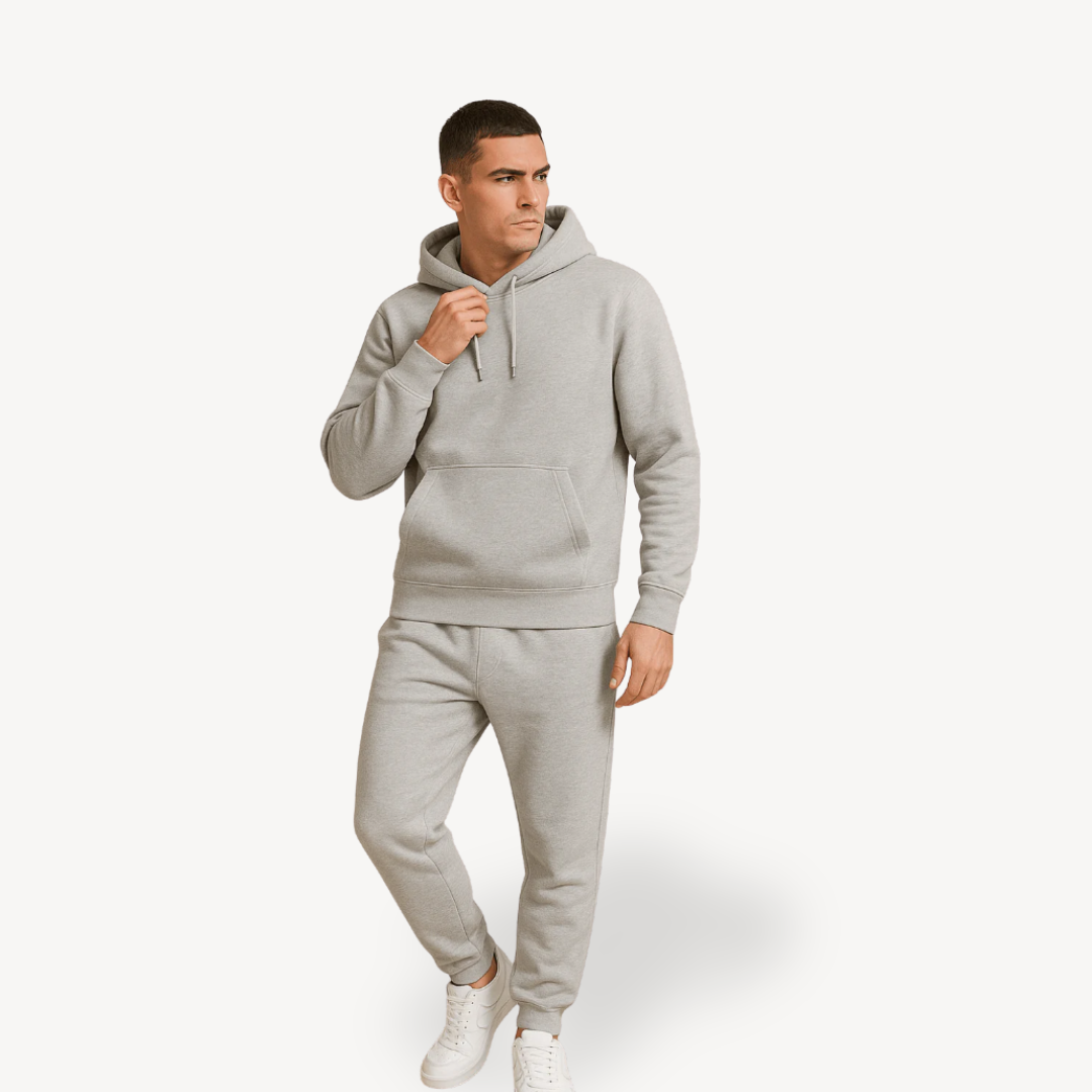 Unisex Cotton Hoodie Jogger Set | Loravelle