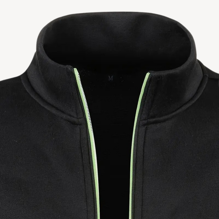 Men’s Zippered Track Jacket | Loravelle
