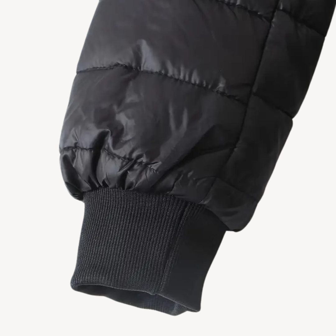 Women’s Faux Fur Lining Quilted Hooded Jacket | Loravelle