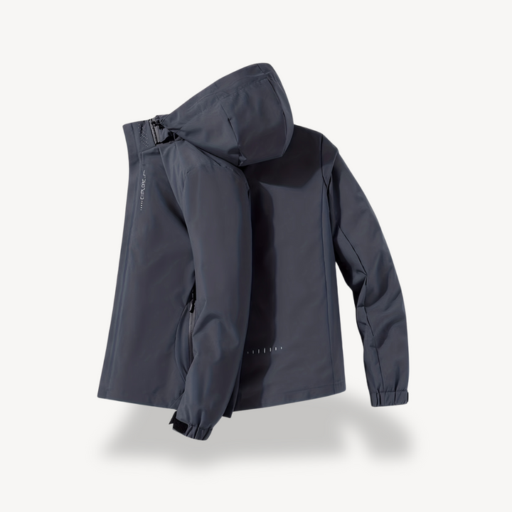 Men’s Water-Resistant Zip Hoodie | Loravelle