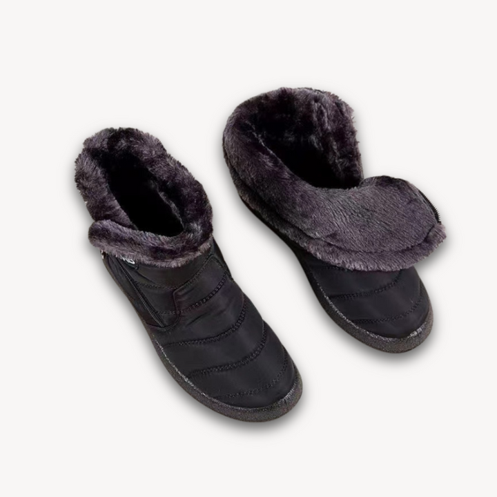 Loravelle | Women Winter Boots - Waterproof, Faux Fur Lining, Anti-Slip Sole, Warm Snow Shoes