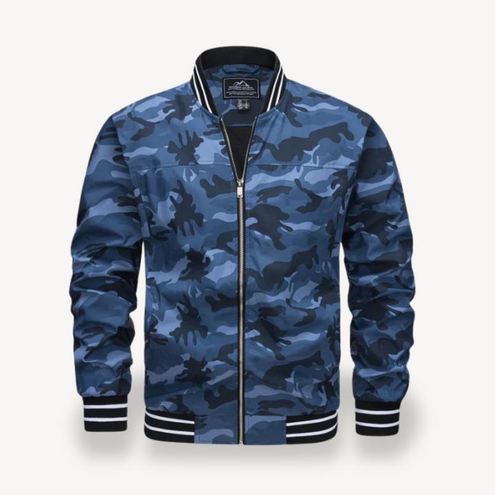 Men's Lightweight Bomber Jacket with Zip | Loravelle
