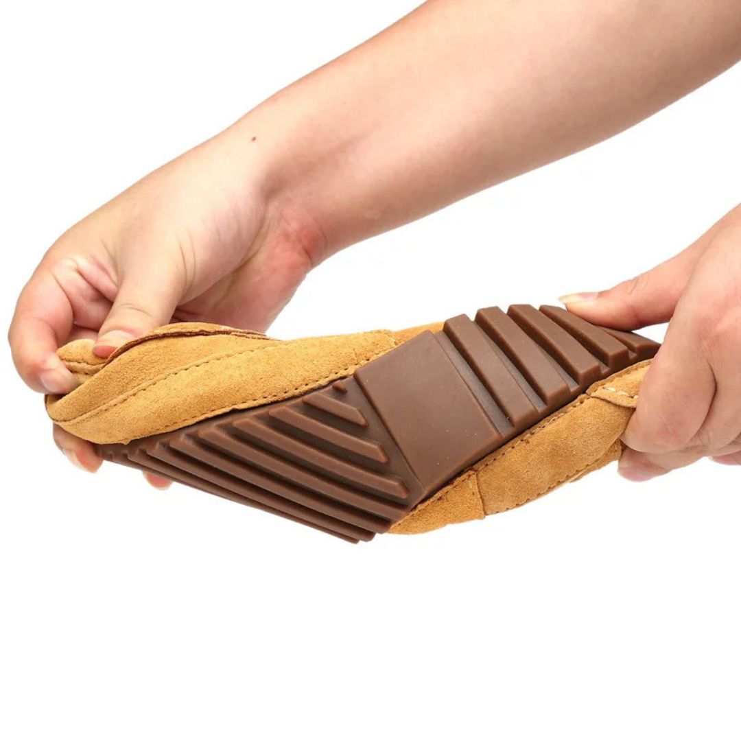 Suede Driving Orthopedic Loafers Men | Loravelle