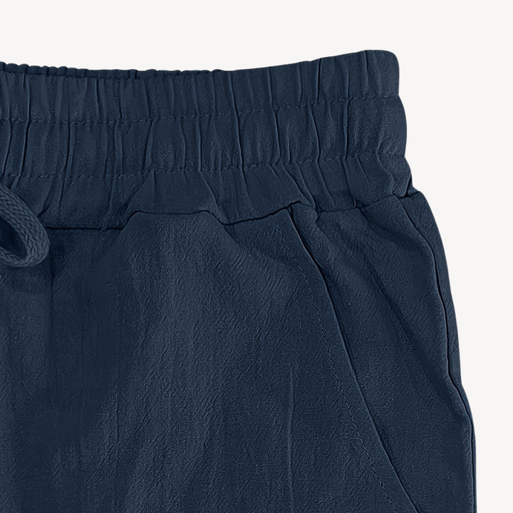 Men’s Linen Drawstring Pants – Casual Wide-Leg Trousers | Loravelle