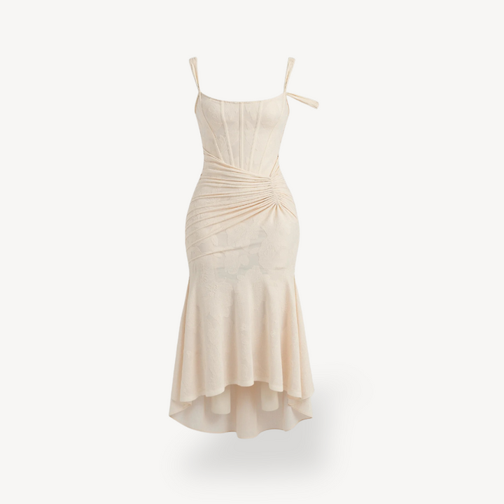 Women's Corset Bustier Fishtail Maxi Dress | Loravelle