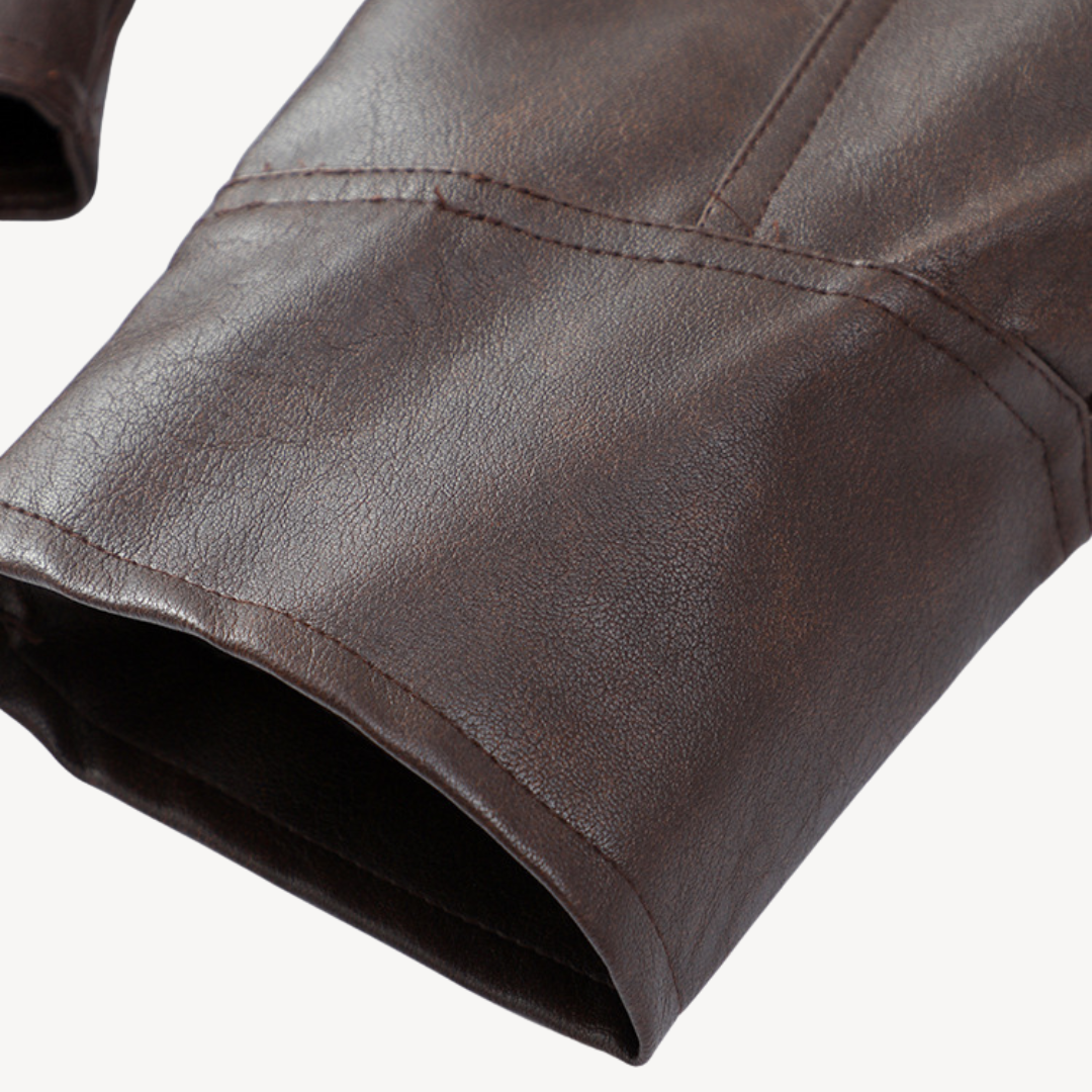 Leather Puffer Blazer Jacket for Women | Loravelle