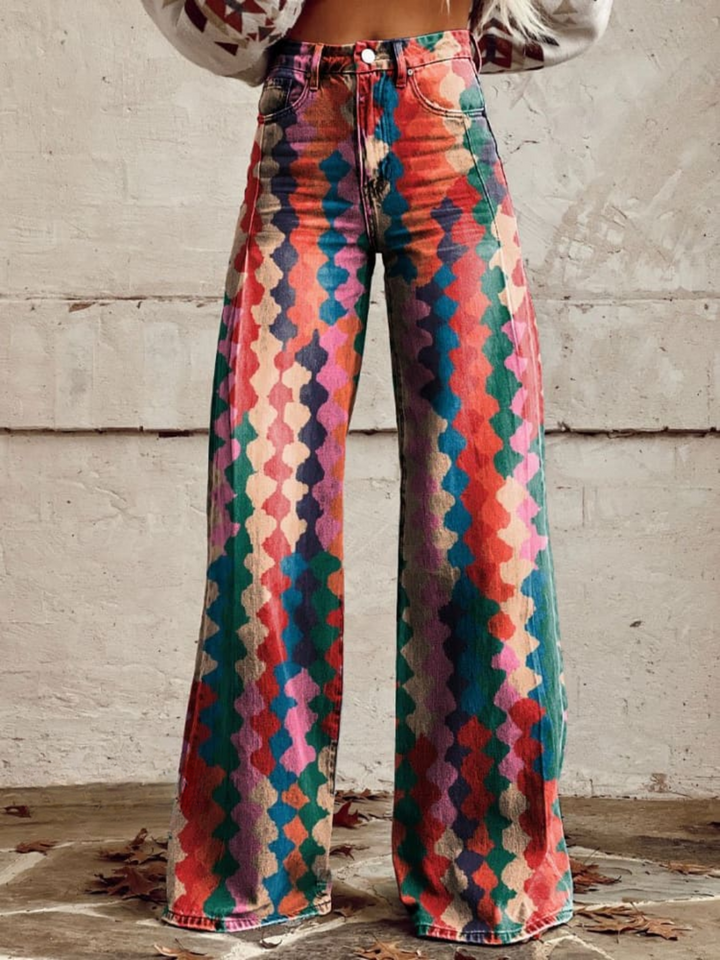 Leonie ™ - Vintage Wide Leg Pants