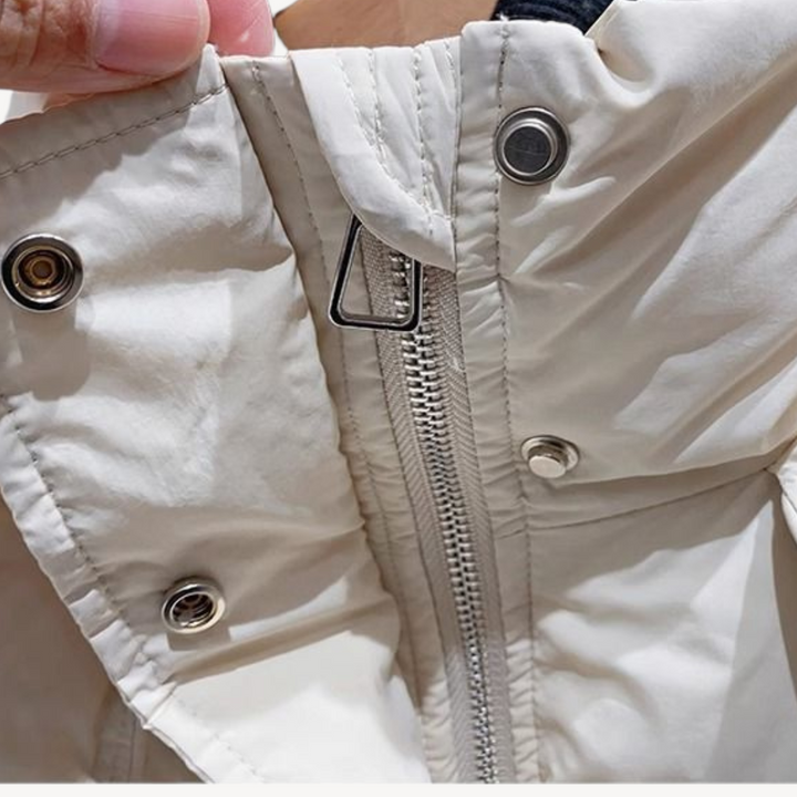 Puffer Jacket with Hood for Women | Loravelle
