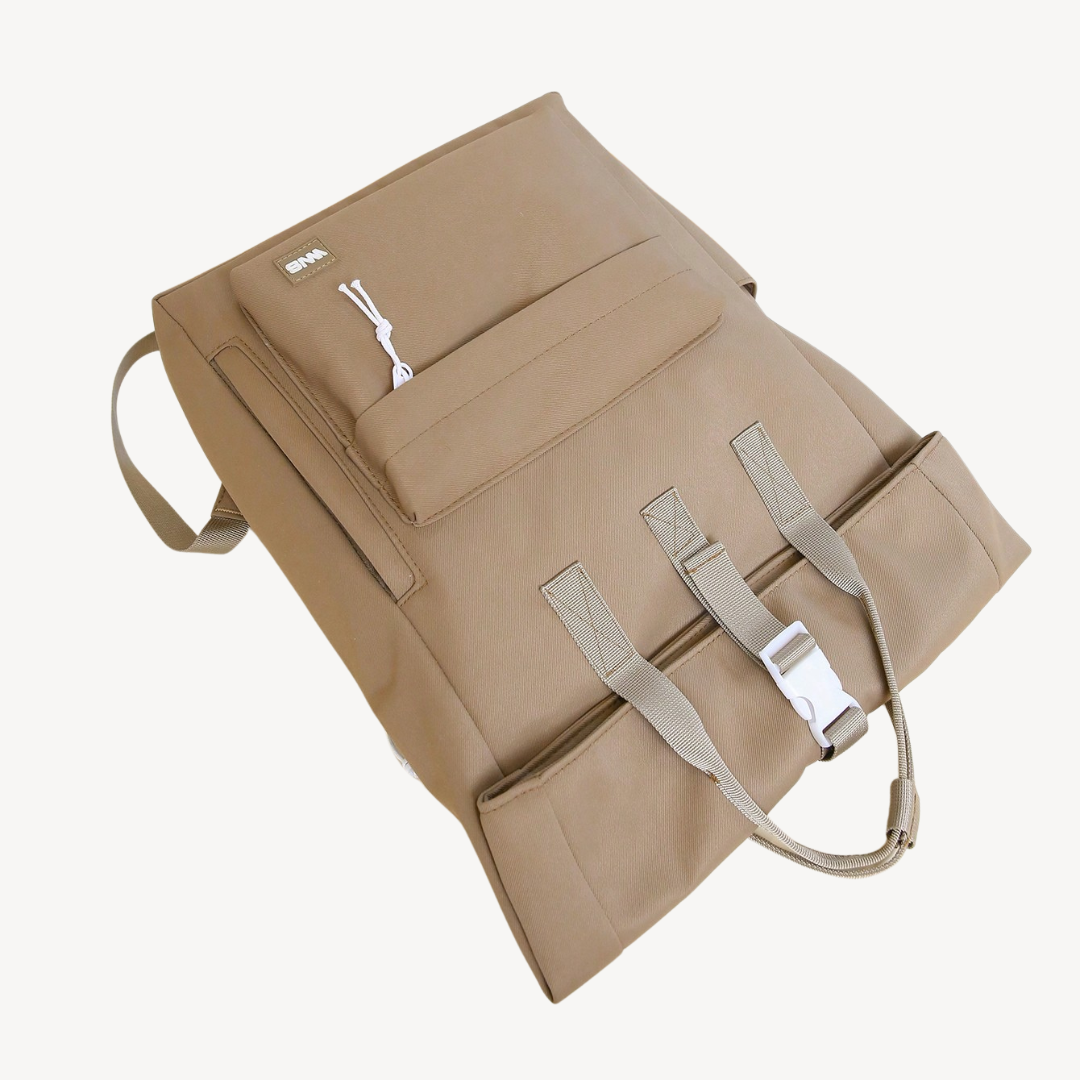 Women's Polyester Roll Top Backpack | Loravelle