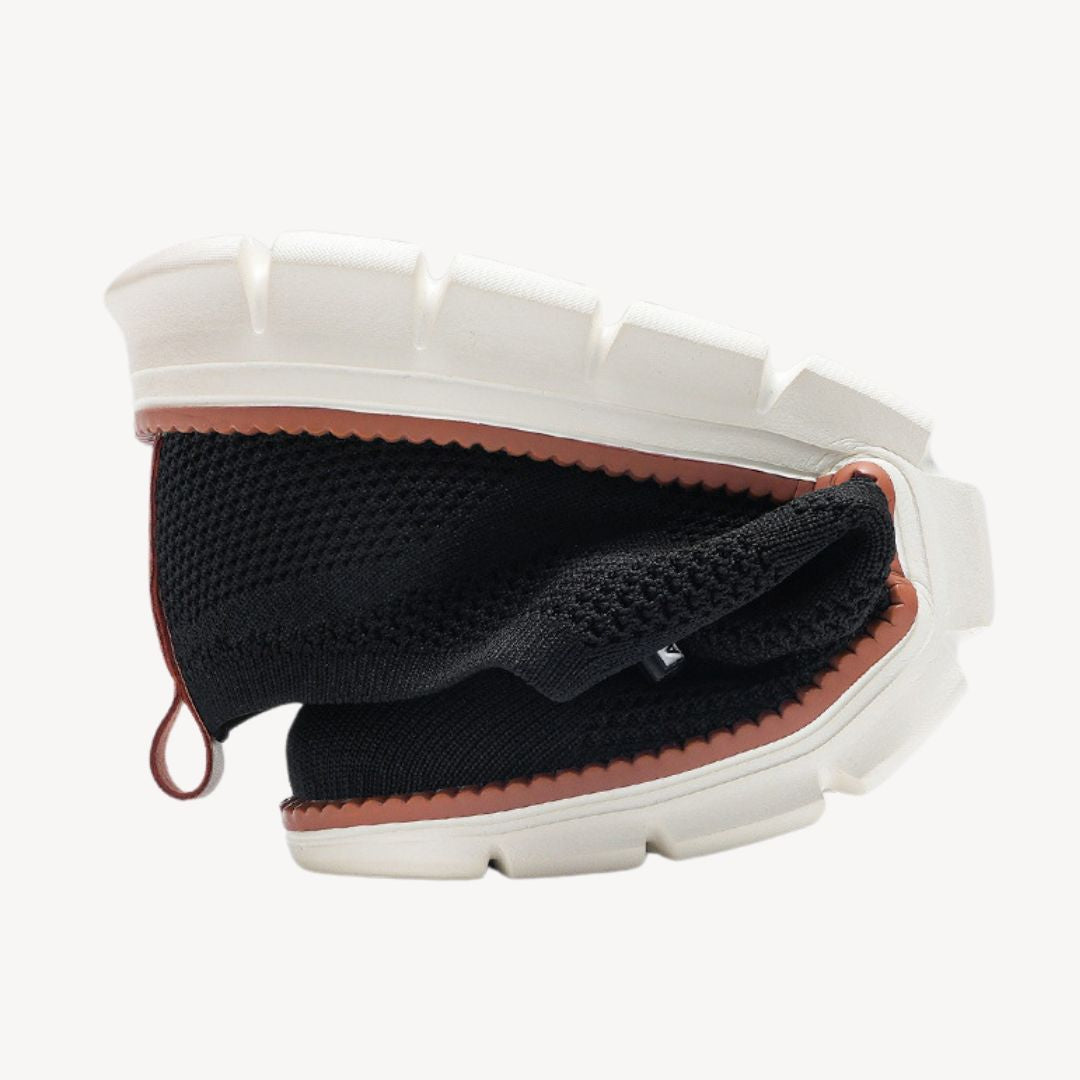 Knit Urban Orthopedic Shoes Men Olive | Loravelle