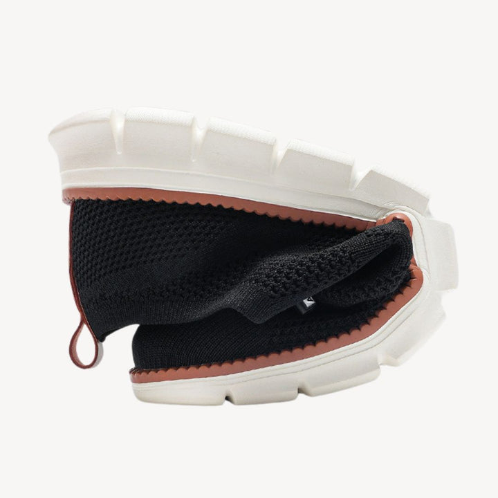 Knit Urban Orthopedic Shoes Men Olive | Loravelle
