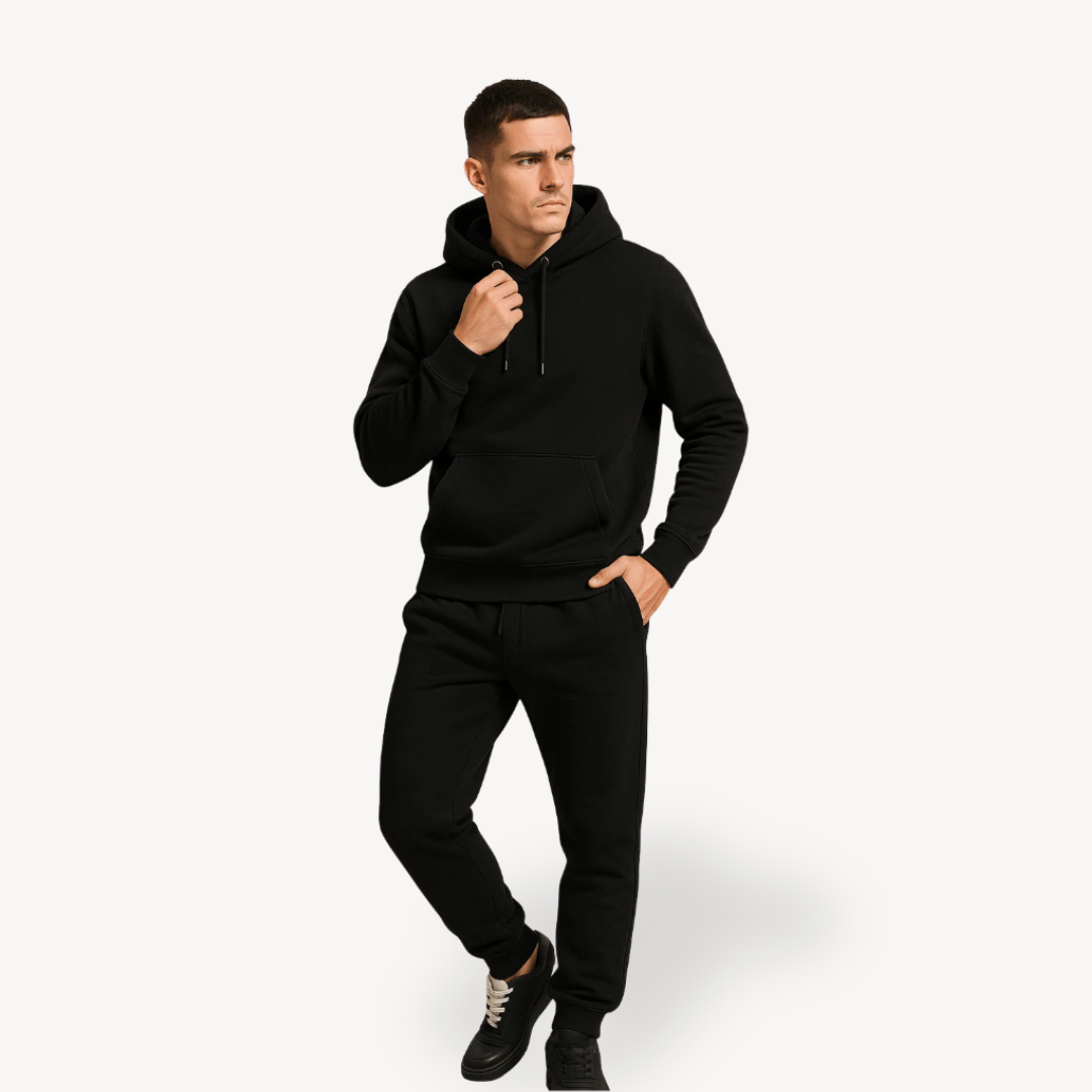 Unisex Cotton Hoodie Jogger Set | Loravelle
