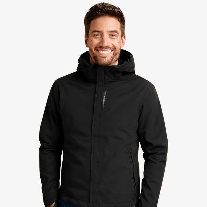Men’s Water-Resistant Zip Hoodie | Loravelle