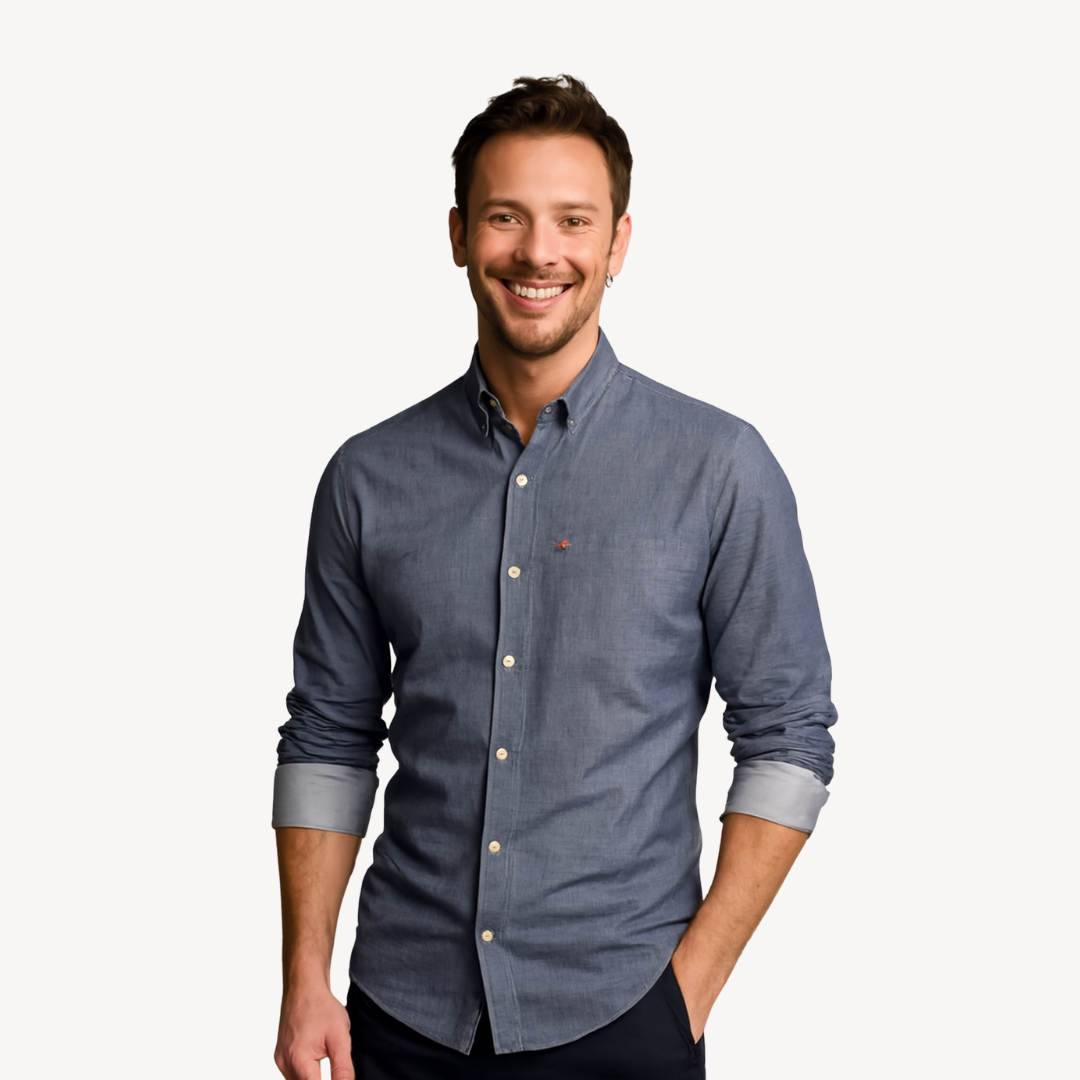 Men's Linen Button-Down Shirt - Casual & Stylish | Loravelle