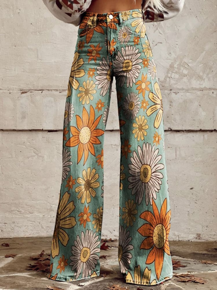 Wilma ™ - Vintage Wide Leg Pants