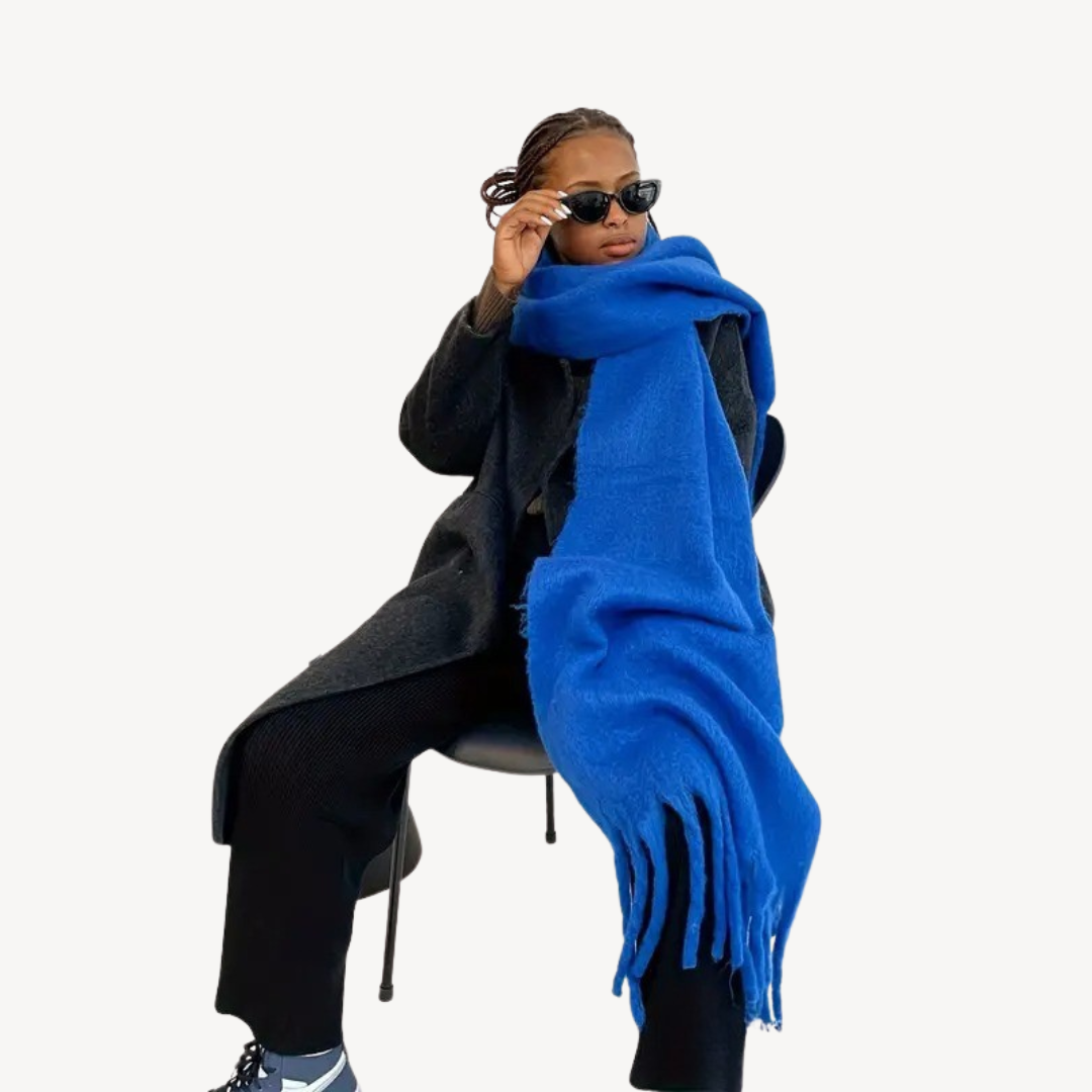 Fringed Wool Scarf | Loravelle