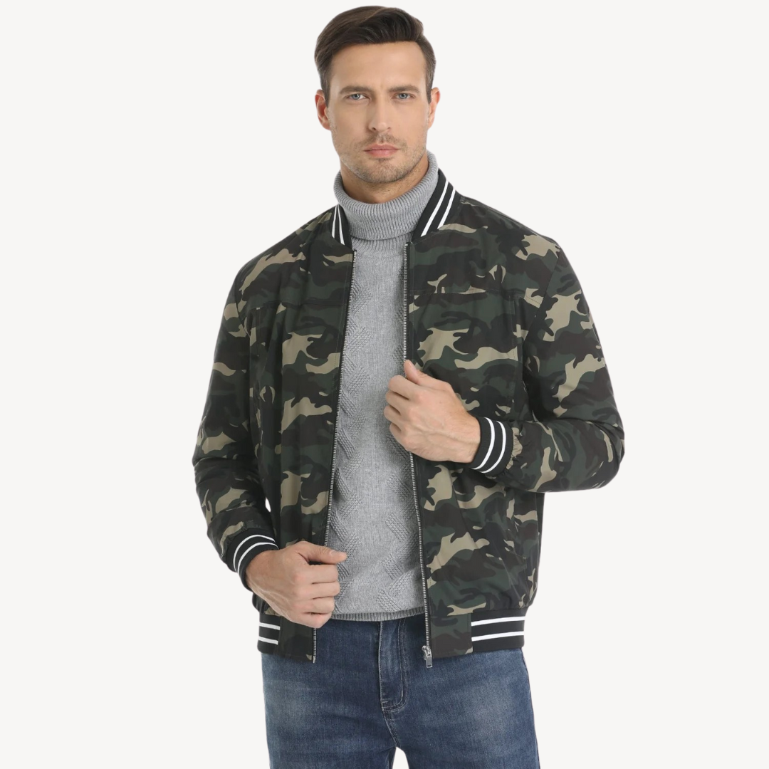 Men's Lightweight Bomber Jacket | Loravelle
