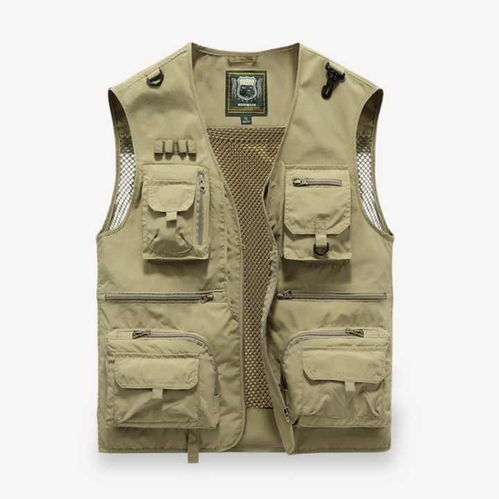 Men's Outdoor Fishing Vest with Pockets | Loravelle