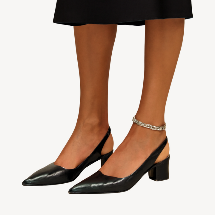 Orthopedic Women's Crocodile Pumps | Loravelle