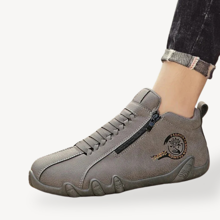 Orthopedic Men's Casual Winter Leather Shoes | Loravelle