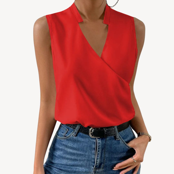 Floral Print Sleeveless Top Women | Loravelle