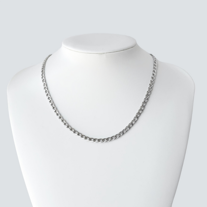 Men's Silver Chain Necklace | Loravelle