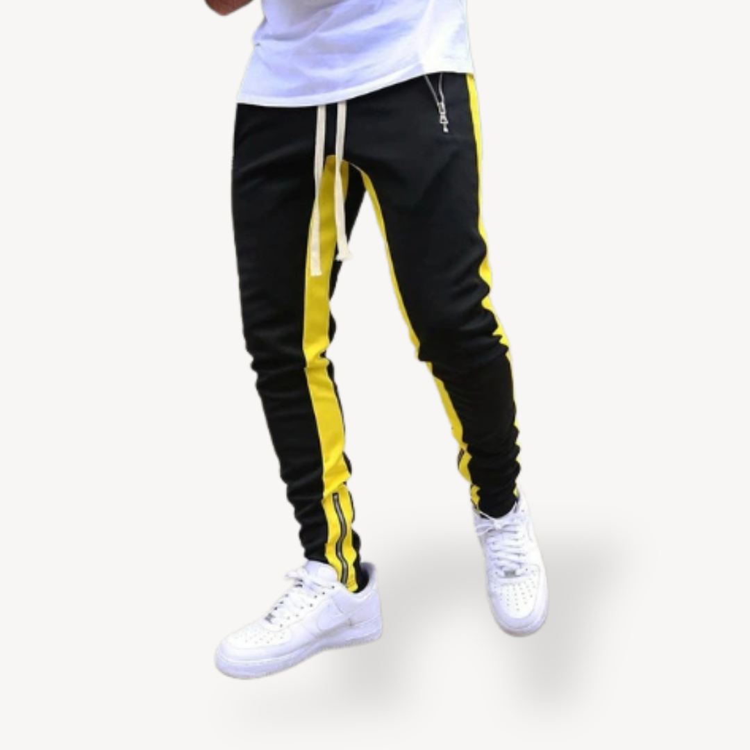 Striped Jogger Pants Men | Loravelle