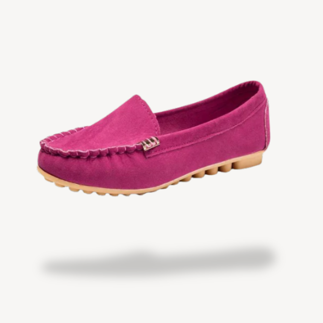 Orthopedic Suede Moccasins Women | Loravelle