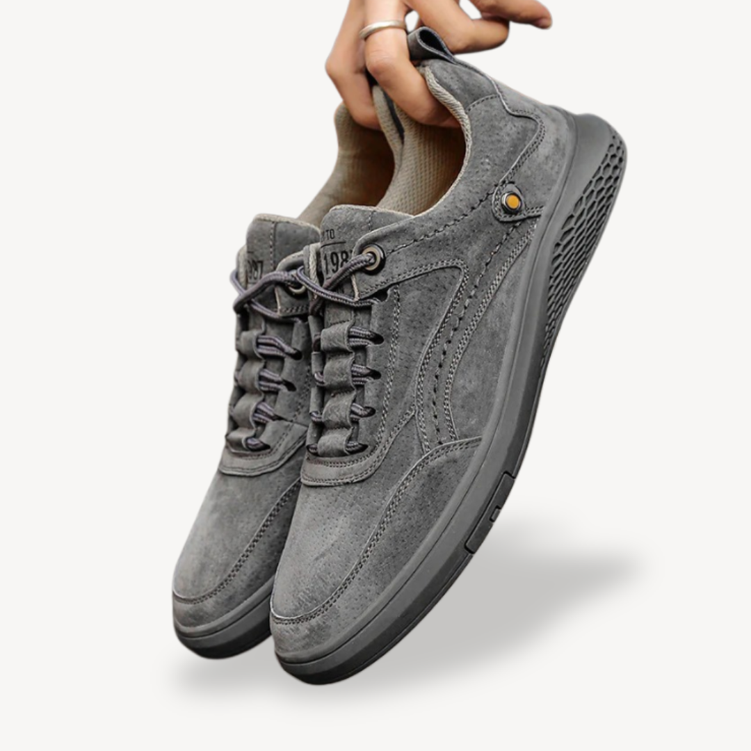 Orthopedic Suede Casual Shoes Men | Loravelle