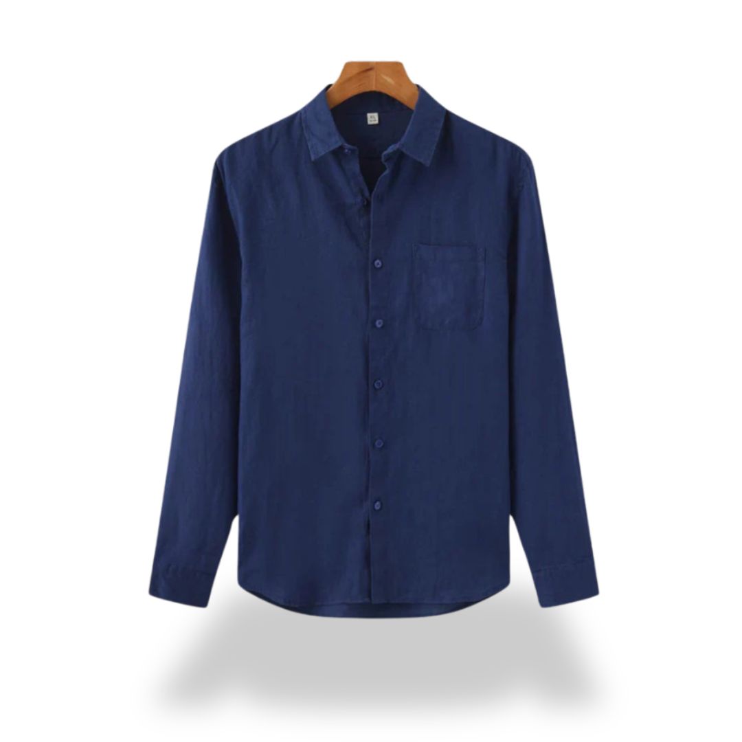 Men's Linen Shirt Outfit Pants Set | Loravelle