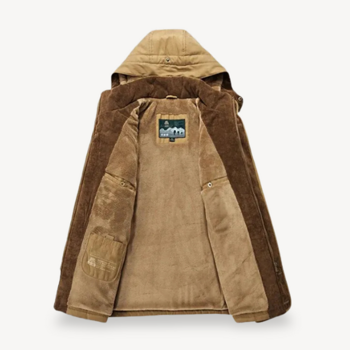 Fleece Lined Parka Jacket Men | Loravelle