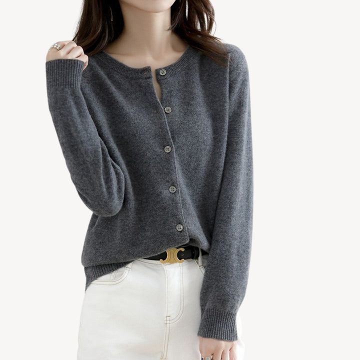 Women's Knit Button Front Cardigan | Loravelle