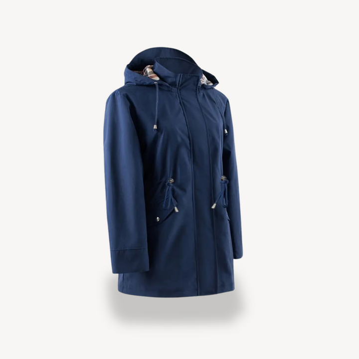 Women's Waterproof Hooded Rain Jacket | Loravelle
