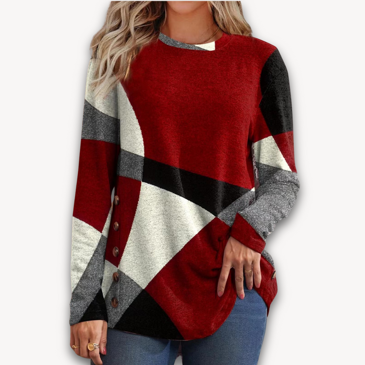 Loravelle | Colour Block Sweater for women