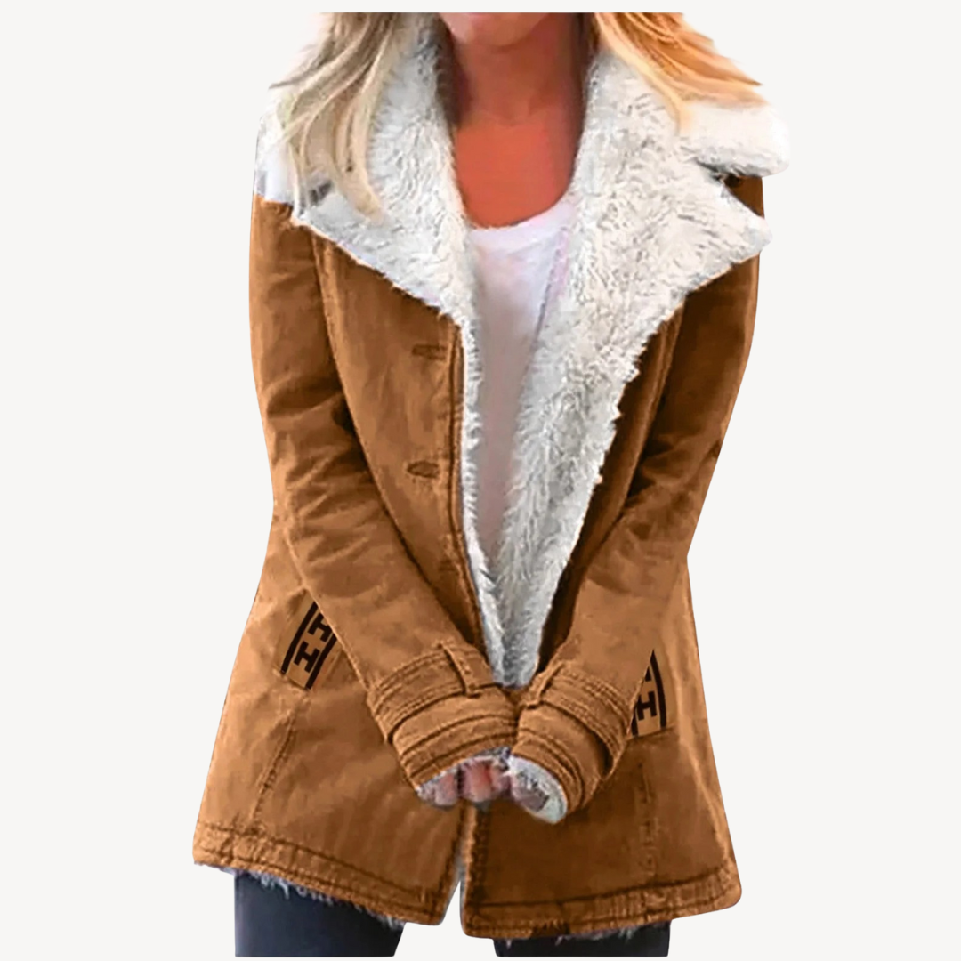 Women's Fleece-Lined Winter Jacket | Loravelle