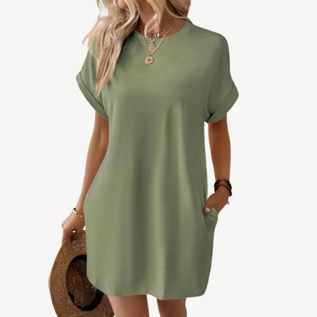 Casual T-Shirt Dress Women | Loravelle