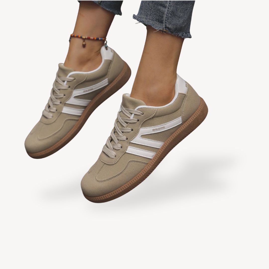 Suede Orthopedic Sneakers Women Casual | Loravelle