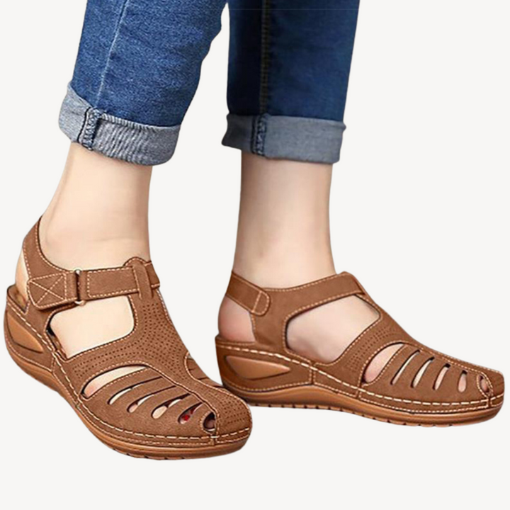 Women’s Leather Orthopedic Sandals | Loravelle