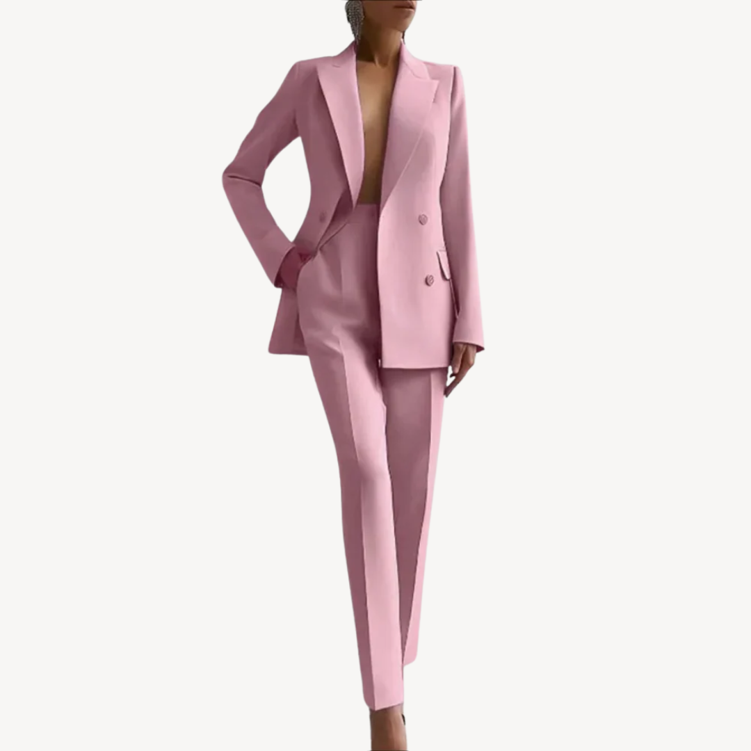 Women's Business Fabric Suit Set | Loravelle