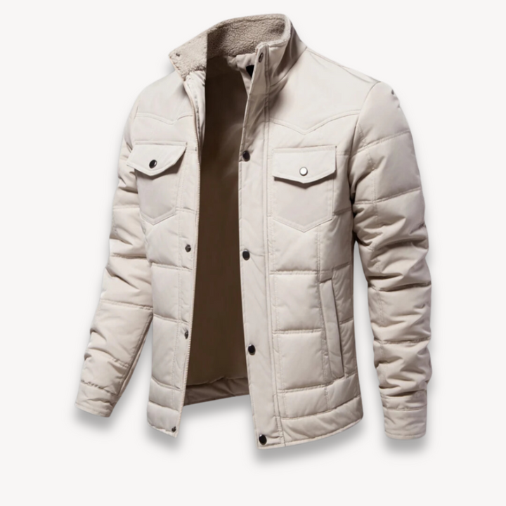 Loravelle | Men’s padded quilted jacket