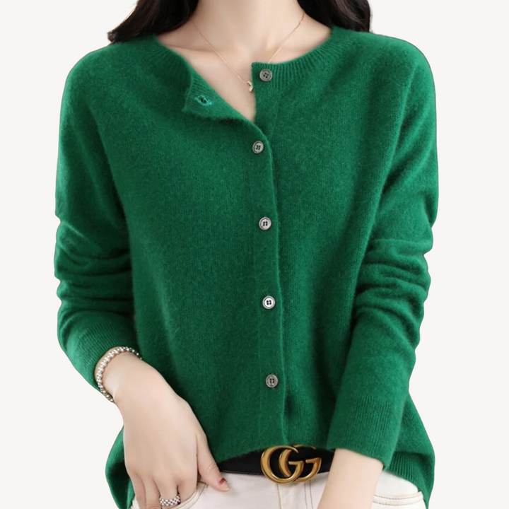 Women's Cashmere Blend Cardigan | Loravelle