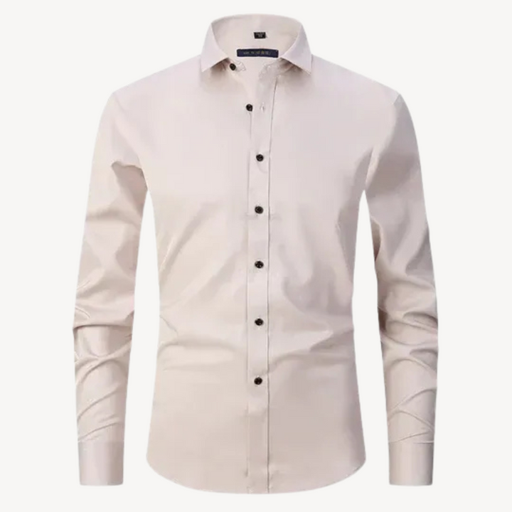 Men's Wrinkle-Free Long Sleeve Shirt | Loravelle